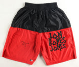 Jon "Bones" Jones Signed MMA Fighting Trunks (Beckett) Record 28-1-1 - THE GOAT!