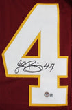 John Riggins Signed Washington Redskins Jersey (Beckett) Super Bowl XVII Champ