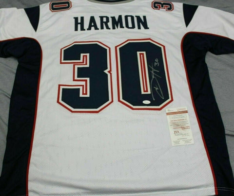 Duron Harmon Signed New England Patriots Jersey (JSA COA) 3xSuper Bowl Champion