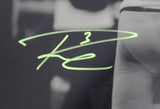 Russell Wilson Signed Framed 16x20 Photo Seahawks 1st Game Spotlight RW Holo