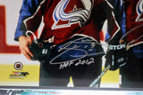 Joe Sakic Peter Forsberg Colorado Avalanche Signed 11X14 Photo "HOF 2012" JSA