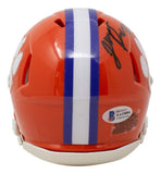 Justyn Ross Signed Clemson Tigers Mini Helmet (Beckett COA) Kansas City Chief WR