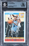 Thunder Kevin Durant Authentic Signed 2013 Hoops #73 Card BAS Slabbed