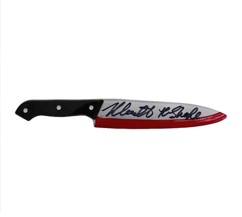 Nick Castle Signed Halloween 12'' Plastic Kitchen Butcher Knife