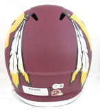 Darrell Green Autographed Redskins F/S Amp Speed Helmet - Beckett W Hologram