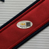 FRAMED SUEDE ROGER CLEMENS AUTOGRAPHED SIGNED BOSTON RED SOX JERSEY JSA COA