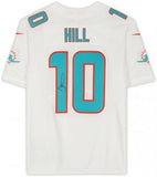 Framed Tyreek Hill Miami Dolphins Autographed Nike White Limited Jersey