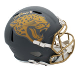 Brian Thomas Jr Signed Jacksonville Jaguars Speed Full Size Slate NFL Helmet
