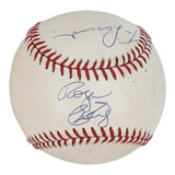 Roger Craig & Tommy Lasorda Signed NL Baseball (JSA LOA) 2 Legendary Managers