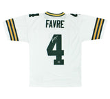 Brett Favre Signed Green Bay Packers Mitchell & Ness Legacy White NFL Med Jersey
