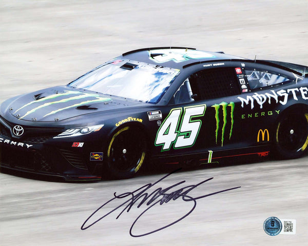 NASCAR Kurt Busch Authentic Signed 8x10 Horizontal Photo BAS #BM01756