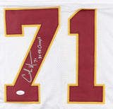 Charles Mann Signed Washington Redskins Jersey Inscribed "3xSB Champs" (JSA COA)