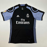 Autographed/Signed Karim Benzema Real Madrid 16-17 Black Jersey Beckett COA