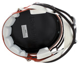 Browns Denzel Ward Authentic Signed Full Size Speed Rep Helmet BAS Witnessed