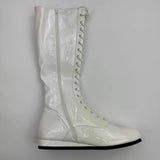 Autographed/Signed Ric Flair White WWE WWF Wrestling Boot/Shoe JSA COA Auto