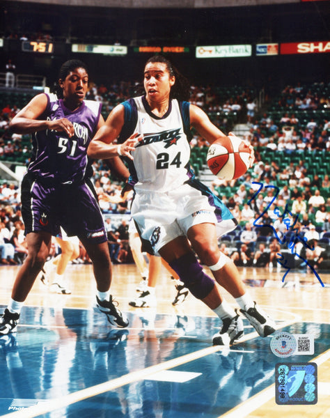 Natalie Williams Autographed WNBA Utah Starzz 8x10 Photo Beckett Authenticated