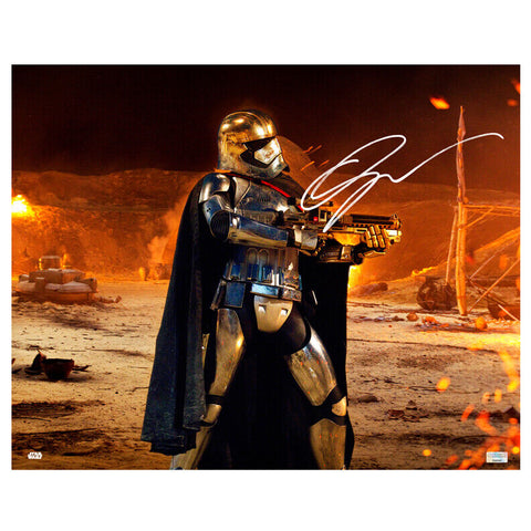 Gwendoline Christie Autographed Star Wars: The Force Awakens Phasma 16x20 Photo