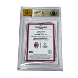 Paolo Maldini Signed 2022-23 Topps Superstars Image Variation - BGS 9.5 AUTO 10