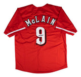Matt McLain Cincinnati Signed Red Baseball Jersey BAS