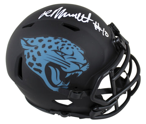 Jaguars Laviska Shenault Jr. Signed Eclipse Speed Mini Helmet w/ White Sig BAS