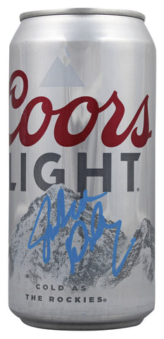 John Daly Authentic Signed Coors Light Can Autographed BAS Witnessed