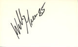 Willie Green Autographed Denver Broncos Index Card Beckett 45364