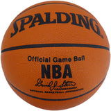 Jack Ramsay Autographed Spalding NBA Basketball Trail Blazers Beckett V62765