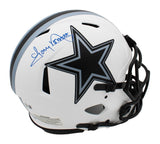 Tony Dorsett Signed Dallas Cowboys Speed Authentic Lunar NFL Helmet