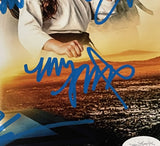 William Zabka Martin Kove +6 Cast Autographed Cobra Kai 11x14 Photo JSA 46998