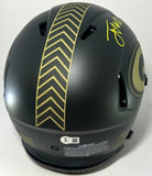 Packers JORDAN LOVE Signed Full Size Replica 2025 SALUTE Speed Helmet AUTO BAS