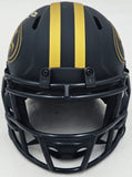 DRE GREENLAW AUTOGRAPHED 49ERS ECLIPSE BLACK MINI HELMET BECKETT 221286