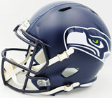 KENNETH WALKER III AUTOGRAPHED SEAHAWKS BLUE FULL SIZE HELMET BECKETT 235705