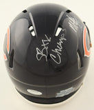 Matt Suhey Signed Chicago Bears Mini Helmet (Schwartz) Chi Town Super Bowl XX FB