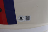 Abdul Carter Autographed New York Giants F/S Retro Helmet Beckett Witness 56870