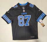 SAM LAPORTA SIGNED DETROIT LIONS NIKE XL SCREENPRINT JERSEY BECKETT QR