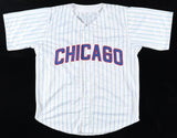 Ian Happ Signed Cubs Jersey (OKAuthentics) Chicago's 2015 #1 Pick 2015 MLB Draft