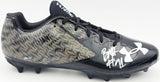 BYRON MURPHY II AUTOGRAPHED UNDER ARMOUR TEAM CLEATS SEAHAWKS SIZE 14 MCS 235605
