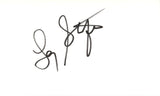 Larry Stefanki Autographed/Signed Tennis Index Card Beckett 45301