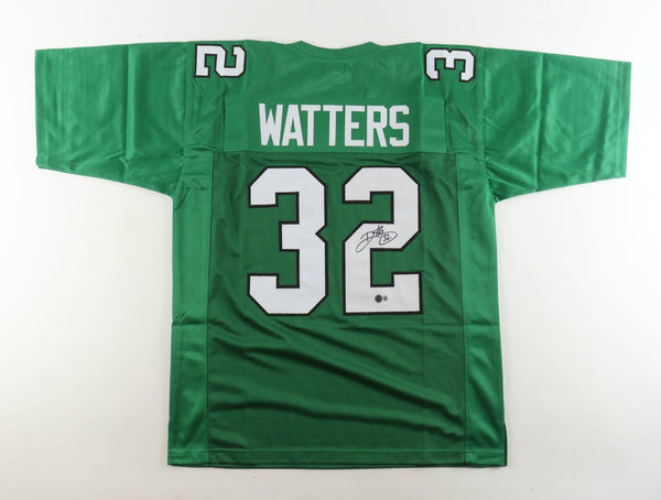 Ricky Watters Signed Philadelphia Eagles Jersey (Beckett) 5xPro Bowl R.B.