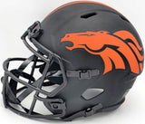 Russell Wilson Auto Broncos Eclipse Black Full Size Rep Speed Helmet Fanatics