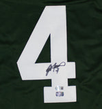Brett Favre Signed Green Bay Packers Jersey (Beckett QR) 3xNFL MVP / 11xPro Bowl