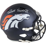 Patrick Surtain Autographed/Signed Denver Broncos F/S Helmet Beckett 49832