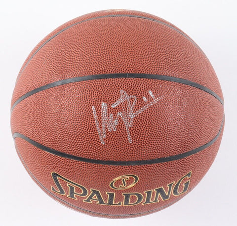 Klay Thompson Signed Spaulding All Surface Basketball/ Golden State Warriors PSA