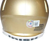 Chase Claypool Signed Notre Dame Fighting Irish Mini Helmet Beckett 40674