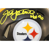 Jack Lambert Autographed Pittsburgh Steelers TB Mini Helmet HOF Beckett 54015