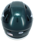 Jason Kelce Autographed Philadelphia Eagles Speedflex Midi Helmet PSA
