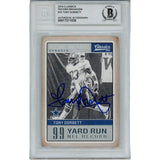 Tony Dorsett Autographed 2016 Classics 10 Slabbed Trading Card Beckett 45932