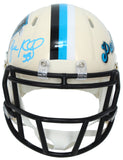 Luke Kuechly Autographed Carolina Panthers RETRO Speed Mini Helmet Beckett