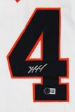 Yordan Alvarez Authentic Signed White Pro Style Jersey Autographed BAS Witnessed