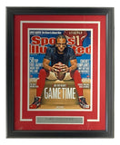 Larry Fitzgerald Signed Framed Arizona Cardinals SI Cover Photo BAS